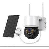 Câmera 1080p Ptz Security Filmadora Solar Hd Wifi 360