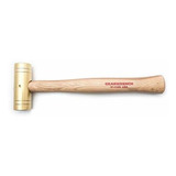 Gearwrench Brass Hammer With Hickory Handle, 2 Lb. - 81-112