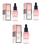 3 Serum Facial Rosa Mosqueta Max Love Kit C/ 3 Unidades