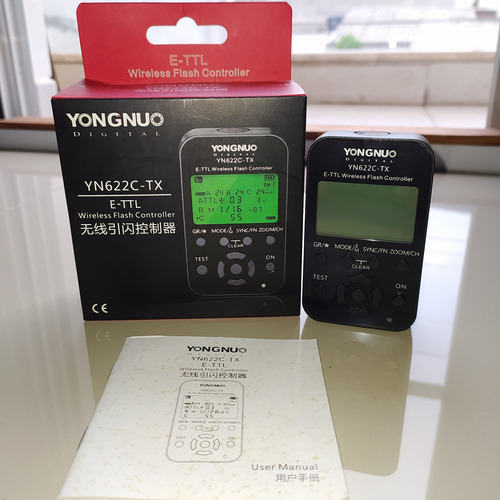 Radio Flash Yongnuo Yn622c-tx Controlador Flash S/fio Canon