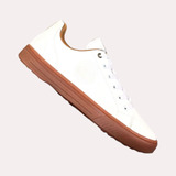 Calzado O Zapato Deportivo Para Hombre Cosido - Blanco