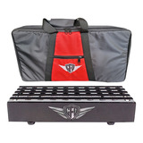 Pedalboard Creationfd Style 50x30 Com Bag E Kit Jacks