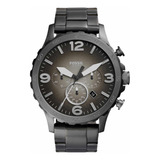 Reloj Hombre Fossil Nate Gris Plomizo Jr1457 Original