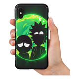 Funda Samsung Todos Los Modelos Rick Y Morty Portal Verde