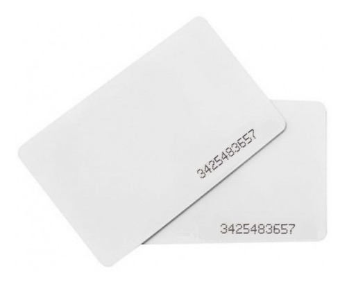 Pack De 100 Tarjeta Rfid 13.56mhz Con Serie Impresa