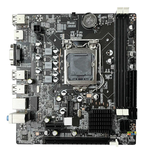 Placa Base De Escritorio B75 Lga1155 Ddr3 Compatible Con 2x8