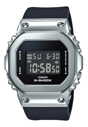 Reloj Casio Mujer G-shock Gm-s5600-1dr Digital Negro 