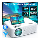 Proyector Bluetooth Wifi Nativo De 1080p Lúmenes 5g, Proyect