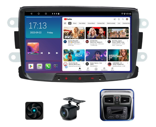 Autoestereo Android Con Carplay Bt 2+64g Para Renault Dacia