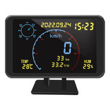 Velocímetro Gps Digital, Odômetro, Display Lcd De 4,7 Polega