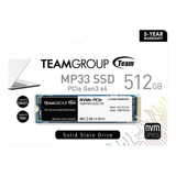 Unidad De Estado Solido Ssd M2 Mp33 Teamgroup 512gb Sata Iii