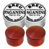 Breu Paganini Gold Para Violino E Viola De Arco - Kit Com 2