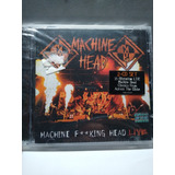 Machine Head Fucking Head Live Cd Doble Nuevo