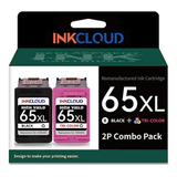 Tinta Compatible Con Hp 65 65xl Negro Y Color Para Hp 5055 5