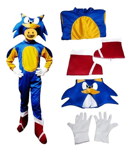 Sonic Disfraz Niño 