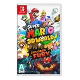 Videojuego Super Mario 3d World Bowsers Fury Nintendo Switch