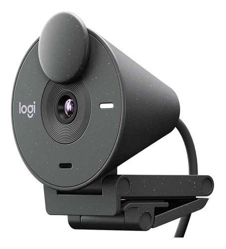 Webcam Full Hd Logitech Brio 300 - Grafite - 960-001413