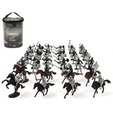 Caballo De Guerra Medieval De Caballería, Soldado, Modelo Ro