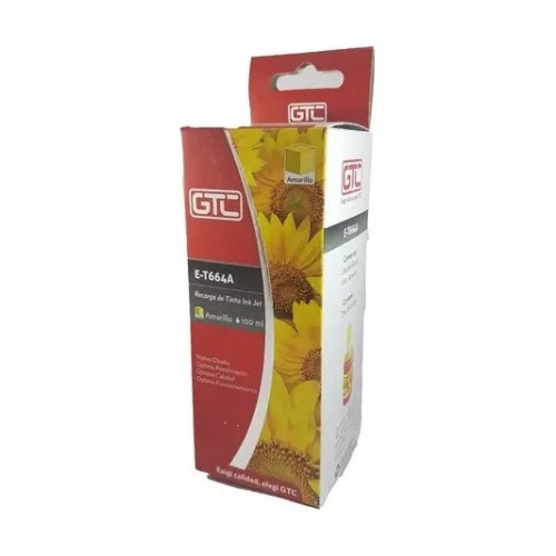 Tinta Gtc P/epson 664420 Amarillo 100 Ml. T664