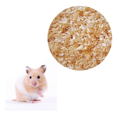 Lecho Viruta Para Hamster Y Conejos 100% Natural X 3 Kg