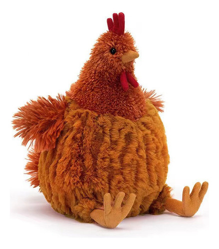 Gallina De Peluche Suave Y Esponjosa