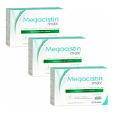 Megacistin Max 3 Cajas X 30comp Anticaida Del Cabello