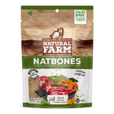 Snack Natural Farm Natbones Cães Sabor Carneir/cordeiro 340g