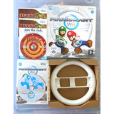 Mario Kart Mais Volante Original Nintendo Wii Na Caixa