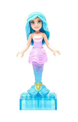 Mega Construx Barbie Sirena Sweetville Caramelo Mini Figura 