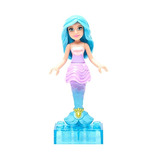 Mega Construx Barbie Sirena Sweetville Caramelo Mini Figura 