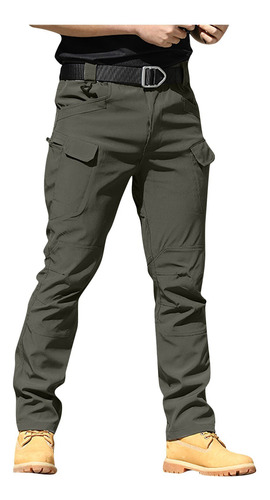 2023 Moda Militar Cargo Pantalones Hombres Sueltos Holgados