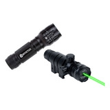 Mira Laser Para Pistola Airsoft / Airgun + Lanterna Invictus