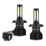 Kit De Faros Delanteros De 4 Lados 9007 H4 Led Rayo H13 9004