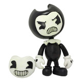 Juguete Bendy Ink Machine Figura Blanco Brilla Oscuridad En