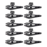 10pcs Abrazadera Clips De Abrazaderas De Toldo Broches De