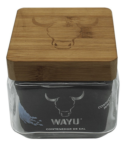 Container Contenedor Para Sal Wayu Asados Bbq Parrilla