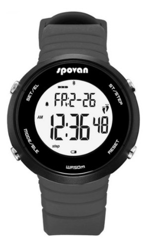 Smartwatch Bluethoot Pdágua Pedômetro Spovan Unisex Original