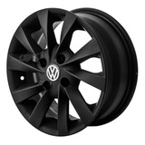 Llantas Volkswagen Scirocco Rodado 15 5x100 Negro Mate