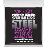 Encordoamento Ernie Ball Guitarra Stainless Steel 2245 011