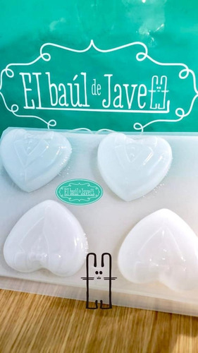 Molde Para Gelatina El Baúl De Jave Corazones Traje Novio