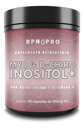 Myo-inositol D-chiro Puro Acido Folico Vitamina D3 Sin Sabor