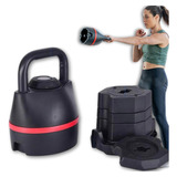 Pesa Rusa Ajustable Kettlebell 8 A 40 Lb Gym En Casa Fitness