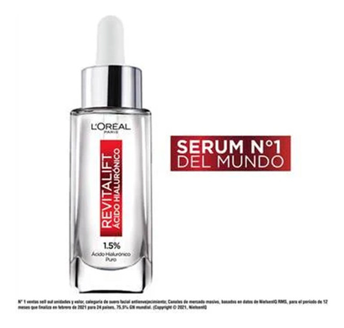 Serum Facial Loreal Paris Revitalift Acido Hialuronico 30 Ml