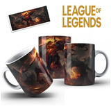 Caneca Hecarim League Of Legends Skins Porcelana Mod05