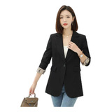 Chaqueta Sacomujer Clásico Blazer Casual Formal Alta Calidad