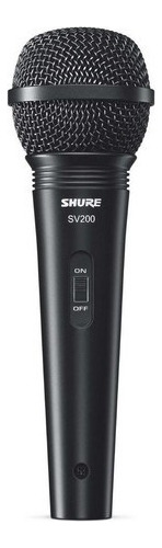 Microfone Shure Sv200 Dinâmico