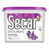 Anti Mofo Secar 180g Lavanda Desumidificador Guarda Roupas