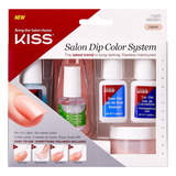 Kits De Uñas De Acrílico Kiss Salon Dip Color System