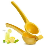 Exprimidor Manual De Limon Metalico Doble Mango Resistente