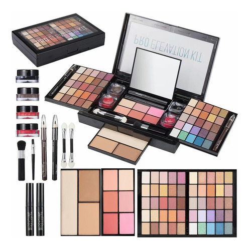 Maquillaje Kit Sombras Ojos Paleta Profesiona Para Mujer